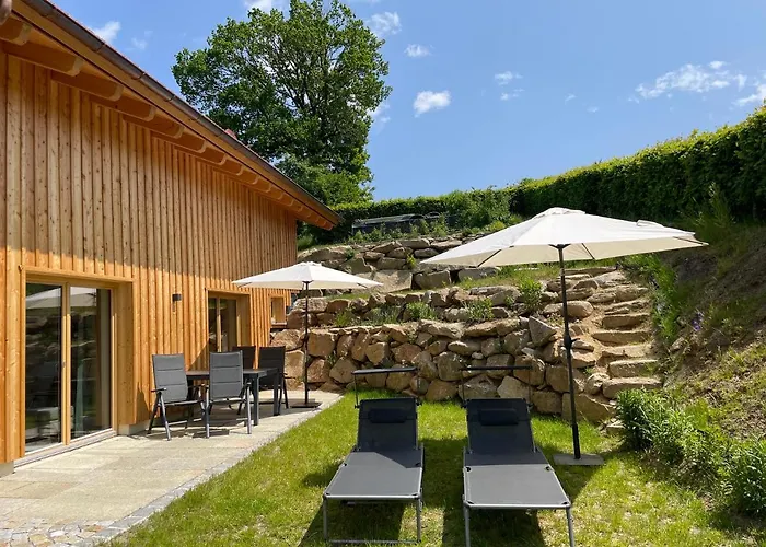 Bayerwald Kaitersberg Mit Sauna, Sonnenterrasse Und Garten Arnbruck